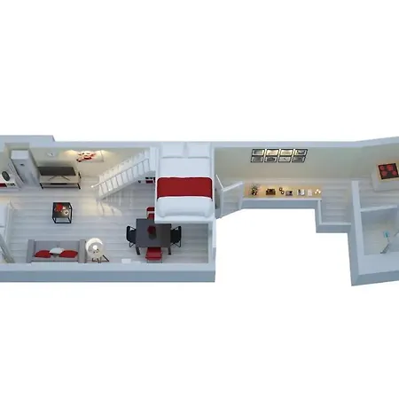 Spacious 2-bedroom Family Duplex With Free Parking And Netflix * Bordeaux