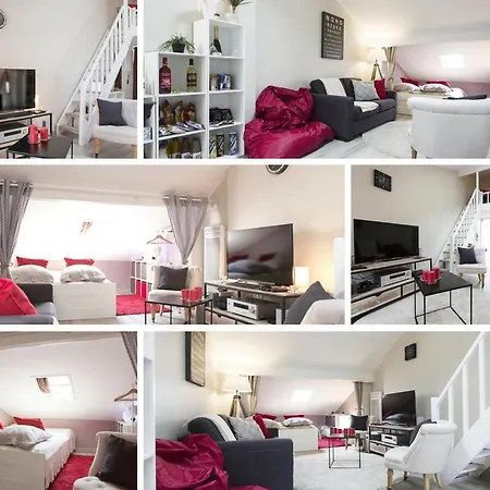 Spacious 2-bedroom Family Duplex With Free Parking And Netflix Lejlighed *