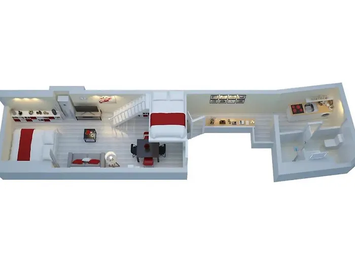 Spacious 2-bedroom Family Duplex With Free Parking And Netflix * Burdeos